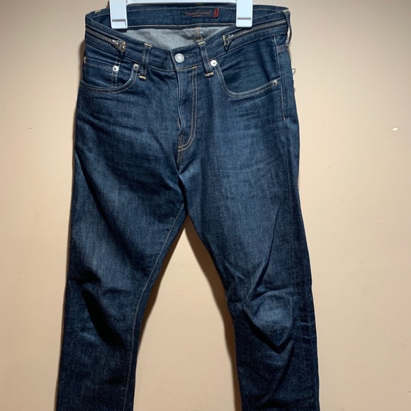 Undercover 07SS Processed Denim Zipper Jeans - Picture 1 of 9